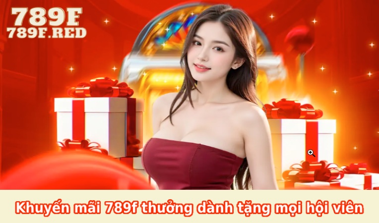 Khuyến mãi 789f thưởng dành tặng mọi hội viên